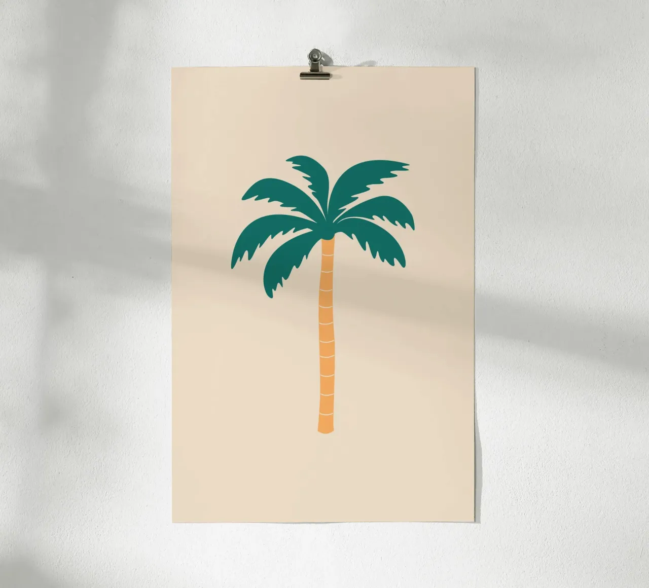 Graphic Palmtree poster da karenmenzenbach