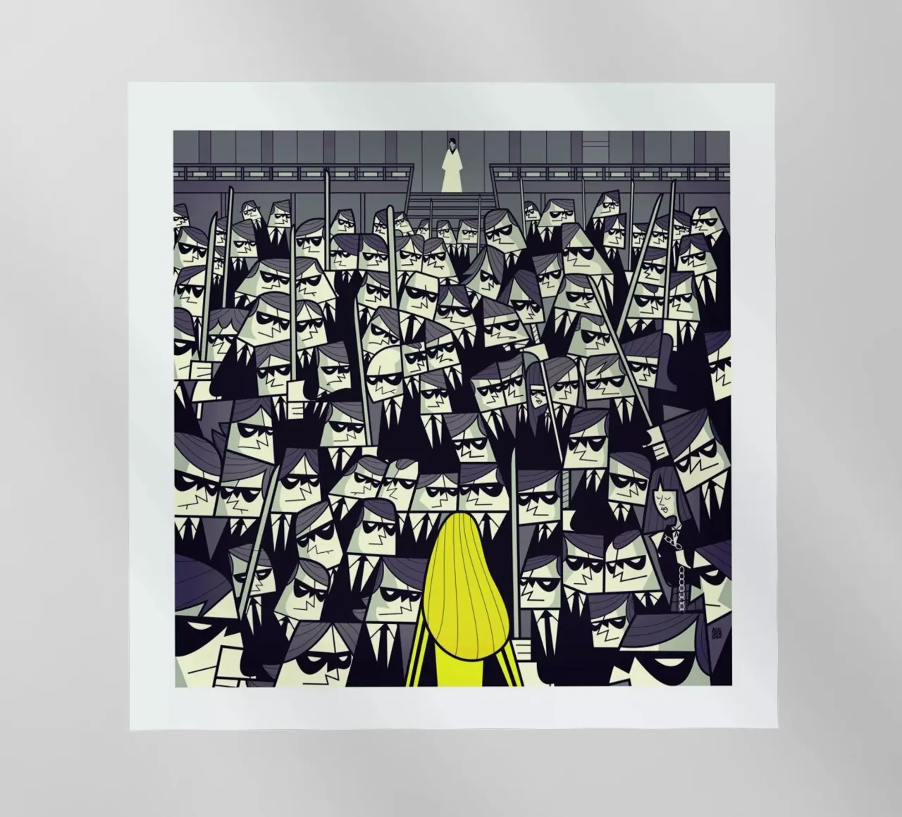 CRAZY88 pellicola backlit da Ale Giorgini