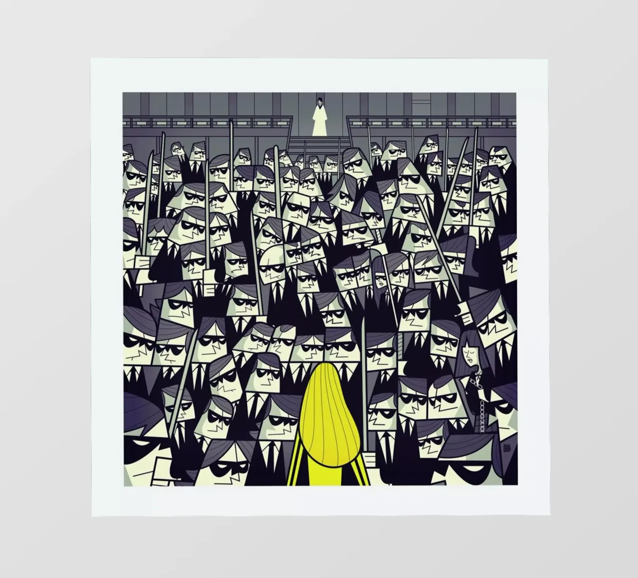 CRAZY88 pellicola backlit da Ale Giorgini