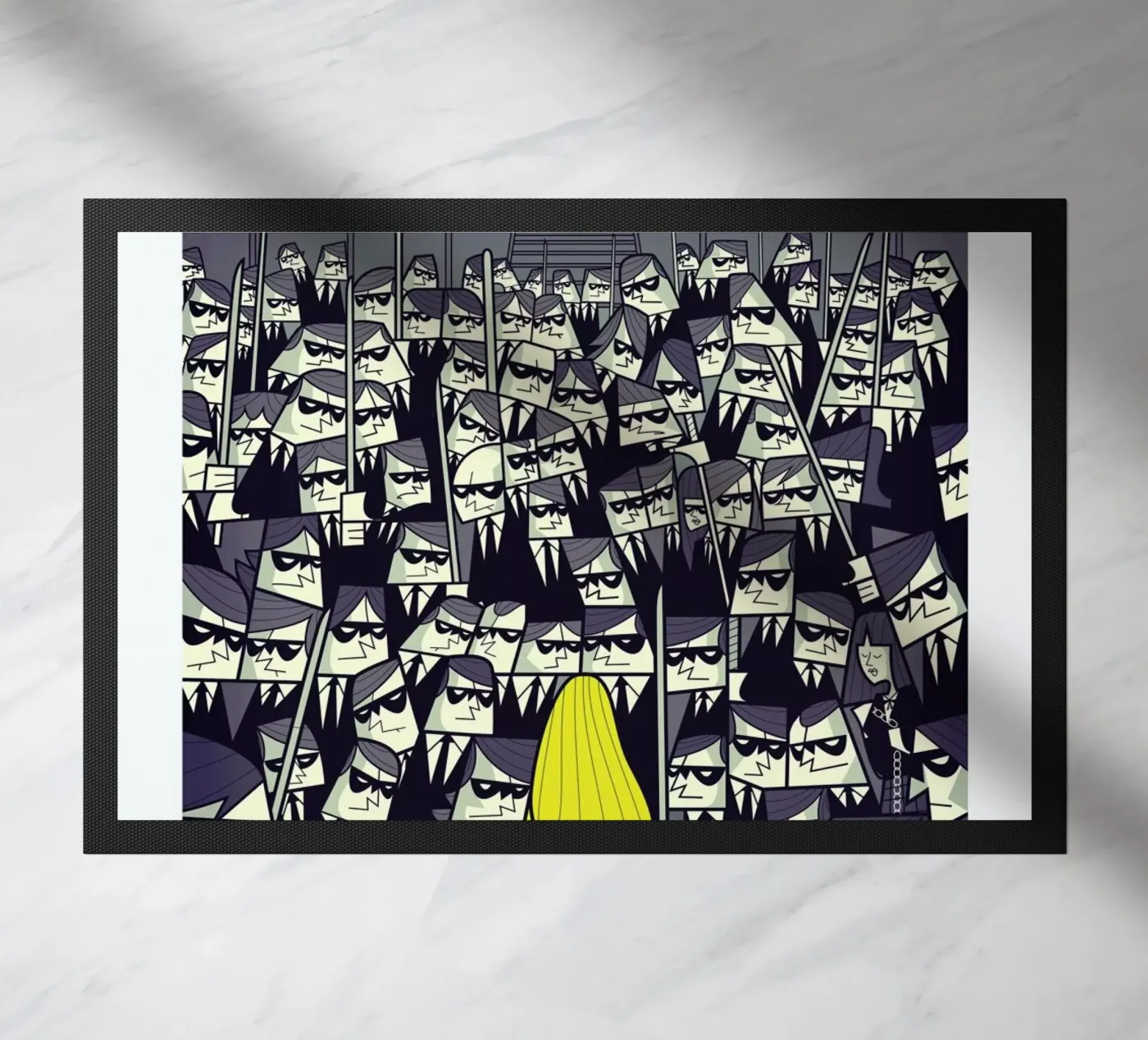 CRAZY88 doormat by Ale Giorgini