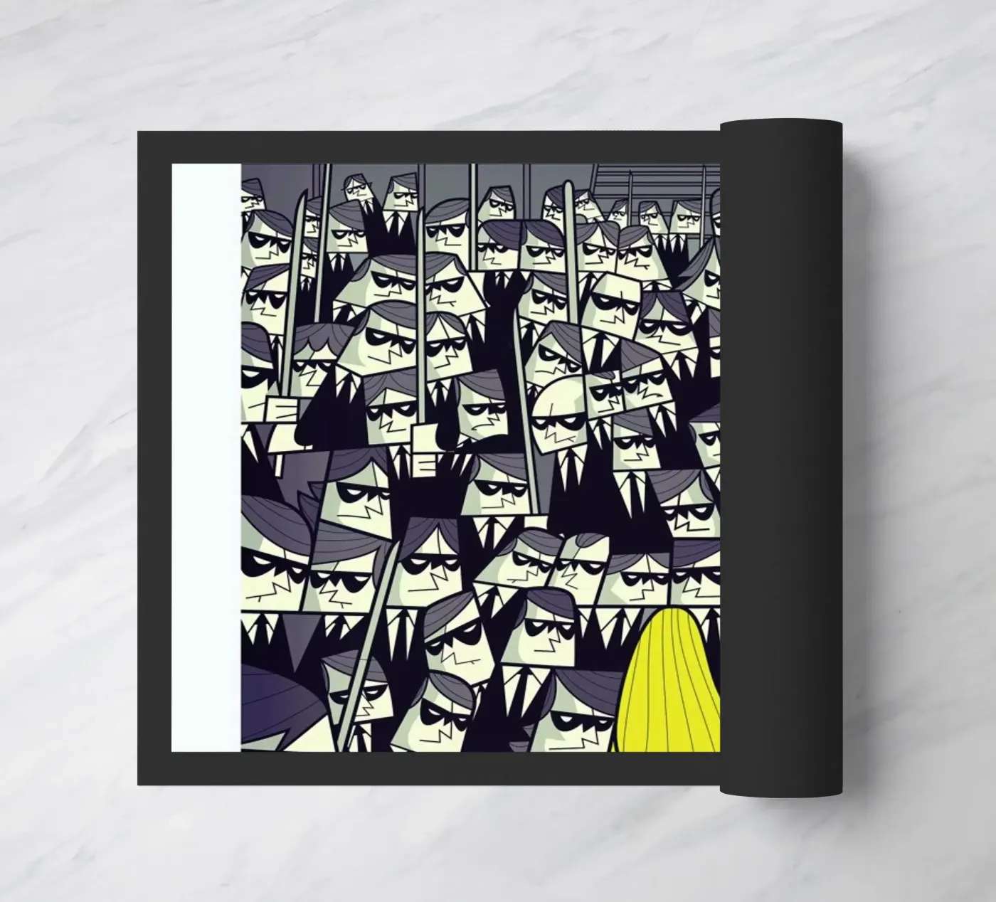 CRAZY88 doormat by Ale Giorgini
