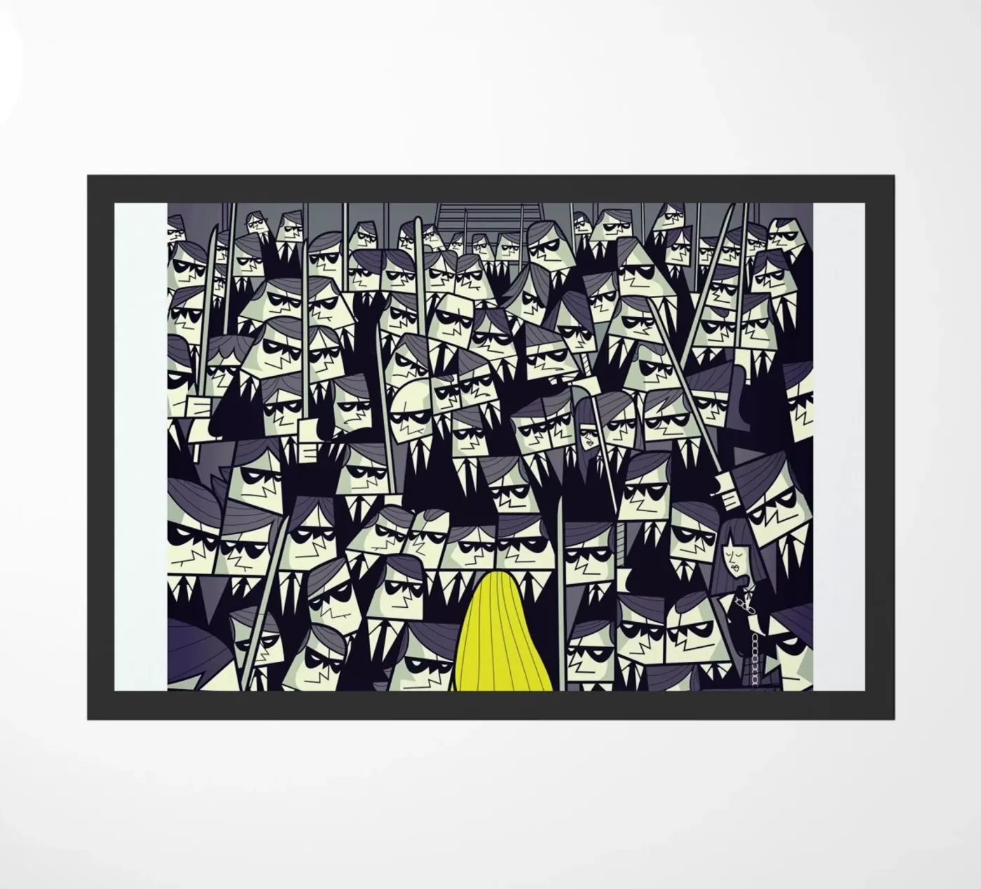 CRAZY88 doormat by Ale Giorgini