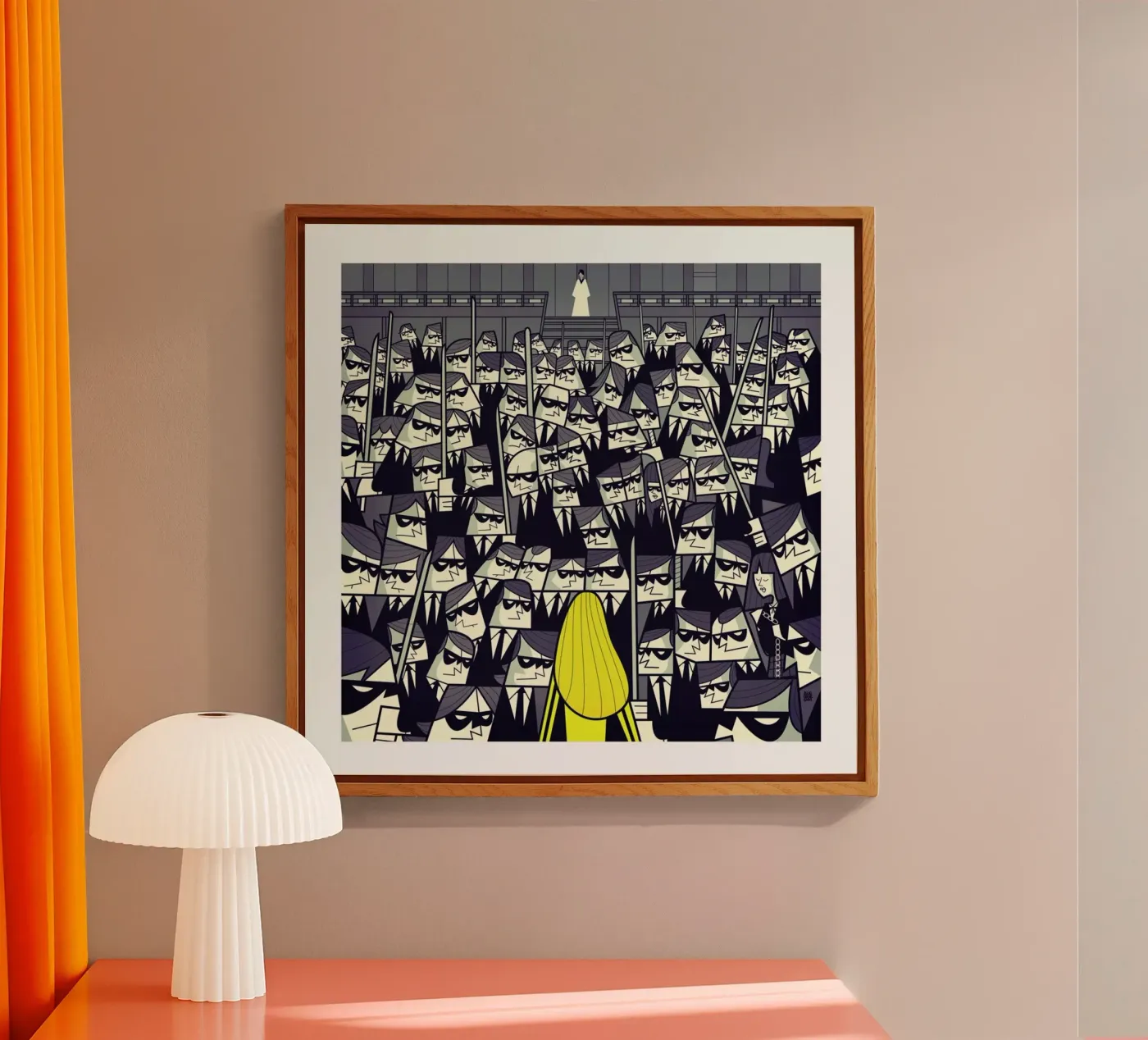 CRAZY88 Acryl-Glas von Ale Giorgini
