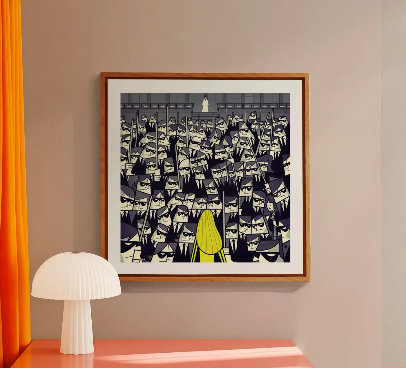 CRAZY88 Acryl-Glas von Ale Giorgini