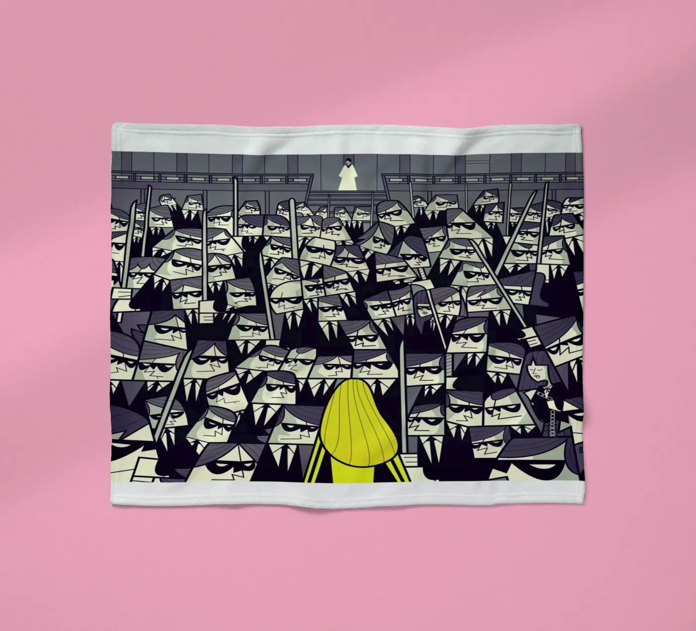 CRAZY88 fleecedeken van Ale Giorgini