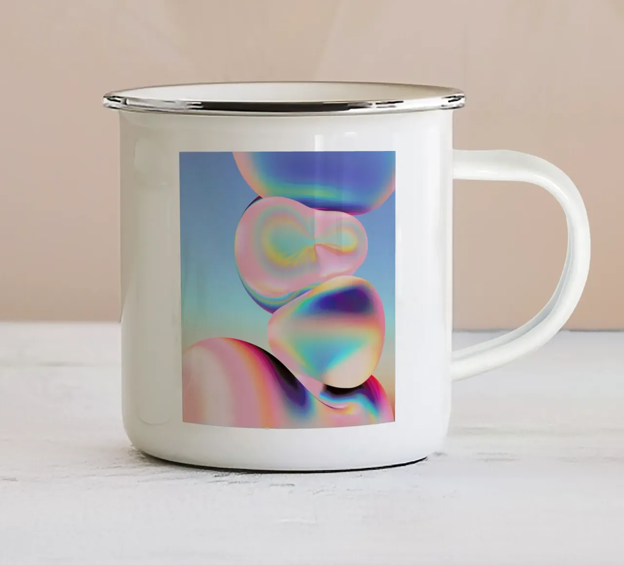 Quin tazza in smalto da Khyati Trehan