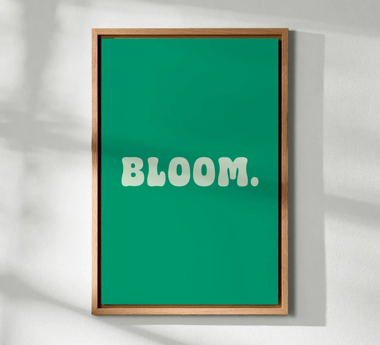 Bloom tela con Cornice a cassetta da karenmenzenbach