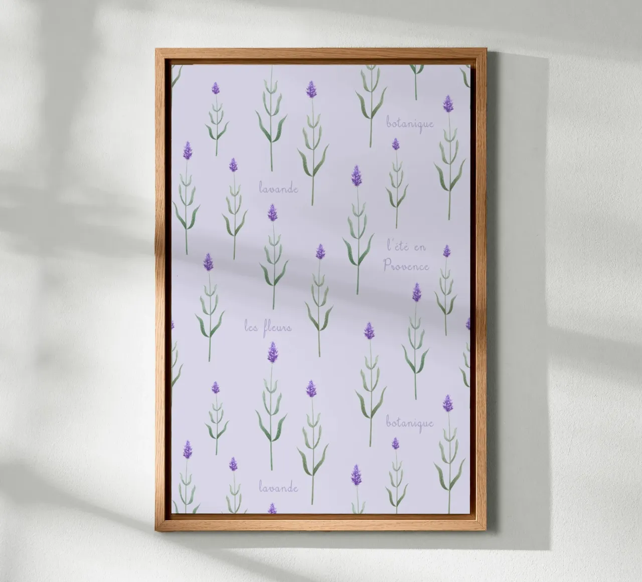 Summer in Provence canvas met Baklijst van karenmenzenbach