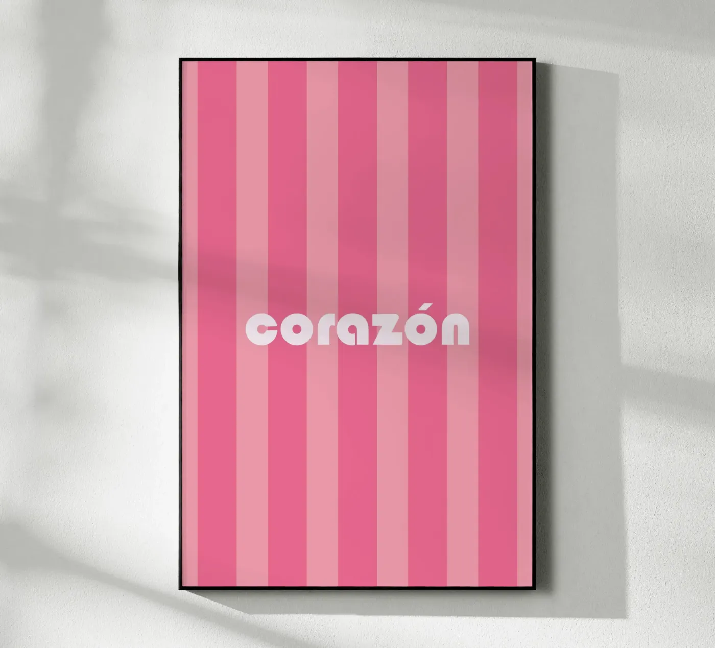 Corazon Acryl-Glas von Trend Collection by Palmartprints