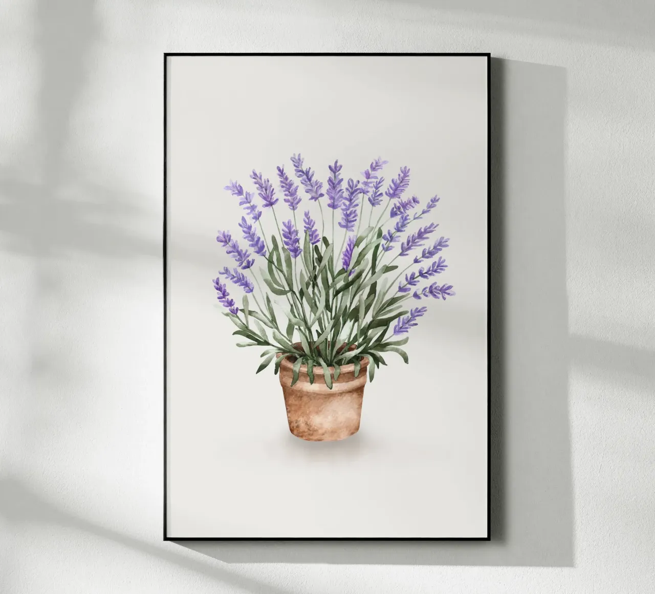 Lavender plexiglass da Palmartprints