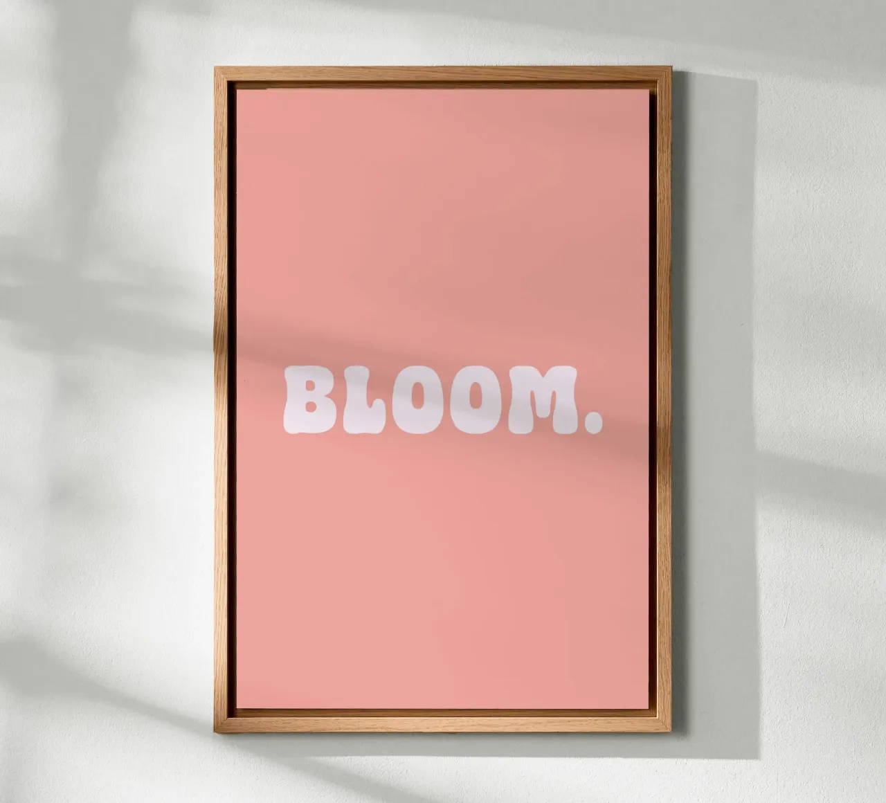 Bloom tela con Cornice a cassetta da karenmenzenbach