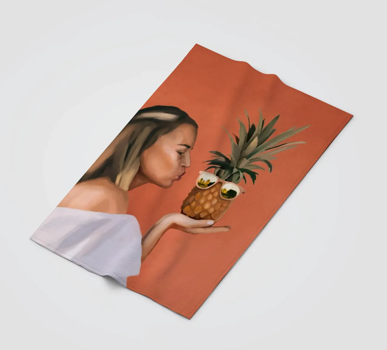 Bacio tropicale 2 coperta in pile da Verse