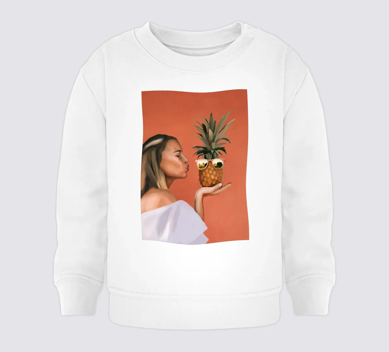 Bacio tropicale 2 felpa neonato da Verse
