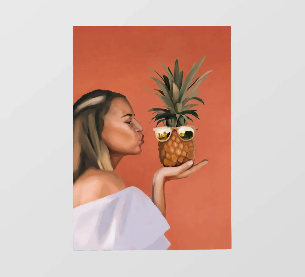 Bacio tropicale 2 telo in pvc da Verse