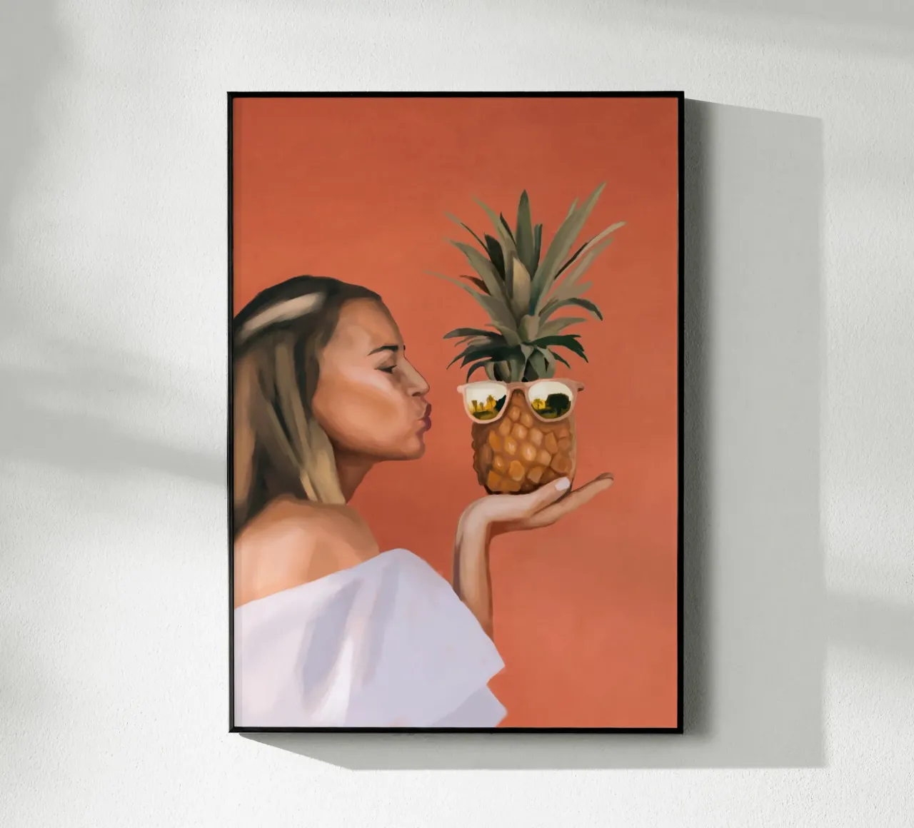 Bacio tropicale 2 plexiglass da Verse