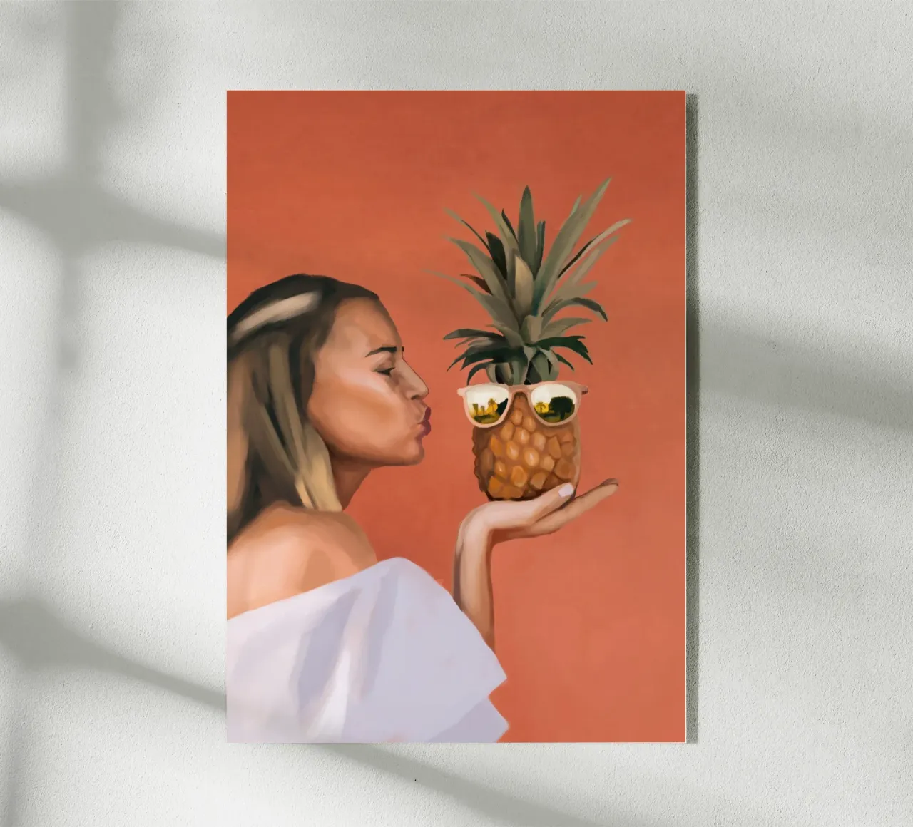 Bacio tropicale 2 plexiglass da Verse