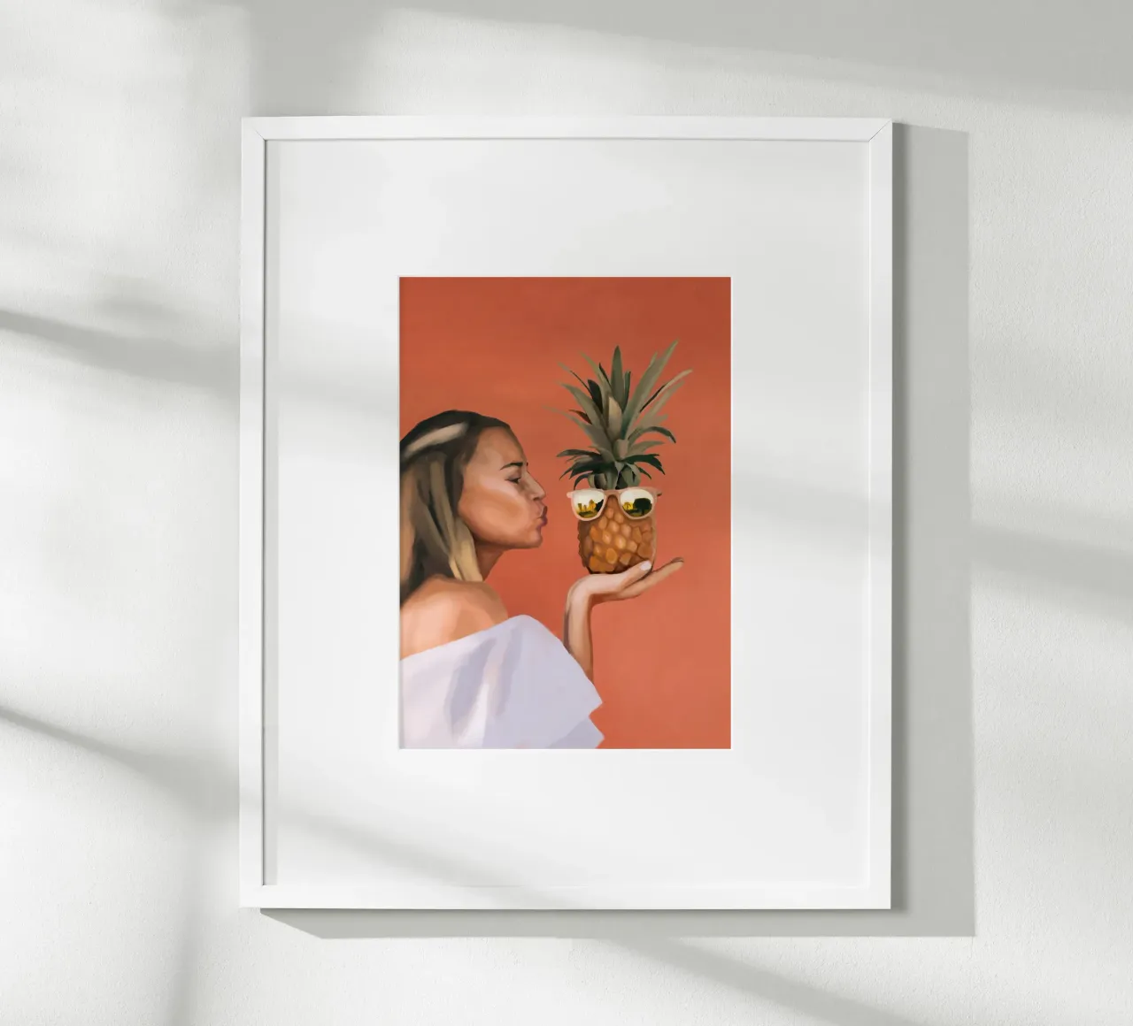 Tropische kus 2 poster van Verse