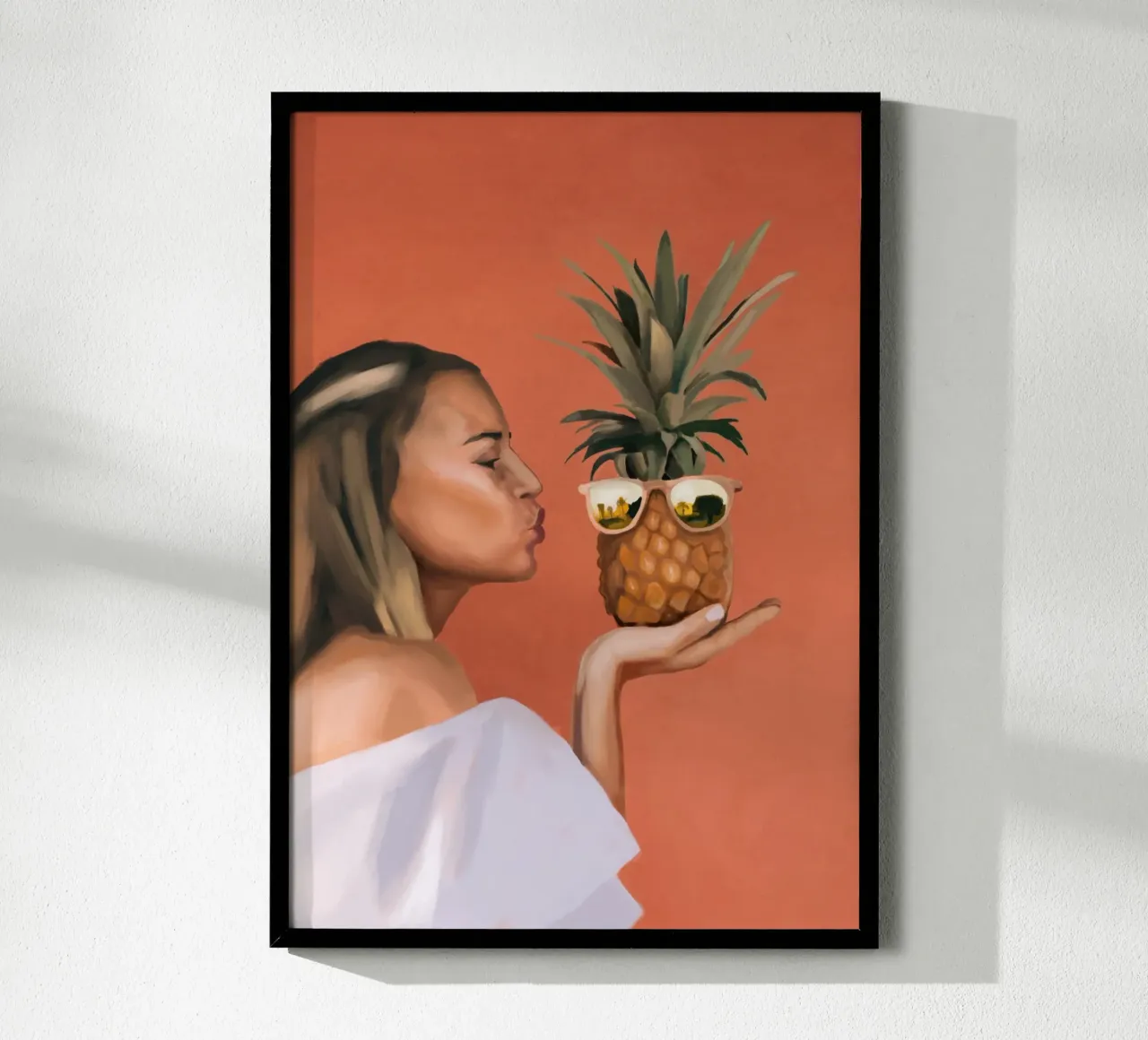 Tropische kus 2 poster van Verse