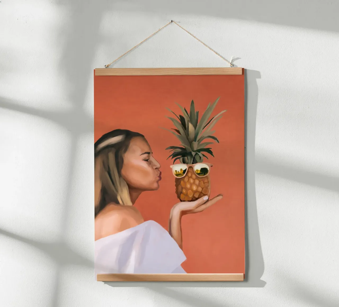 Tropische kus 2 poster van Verse