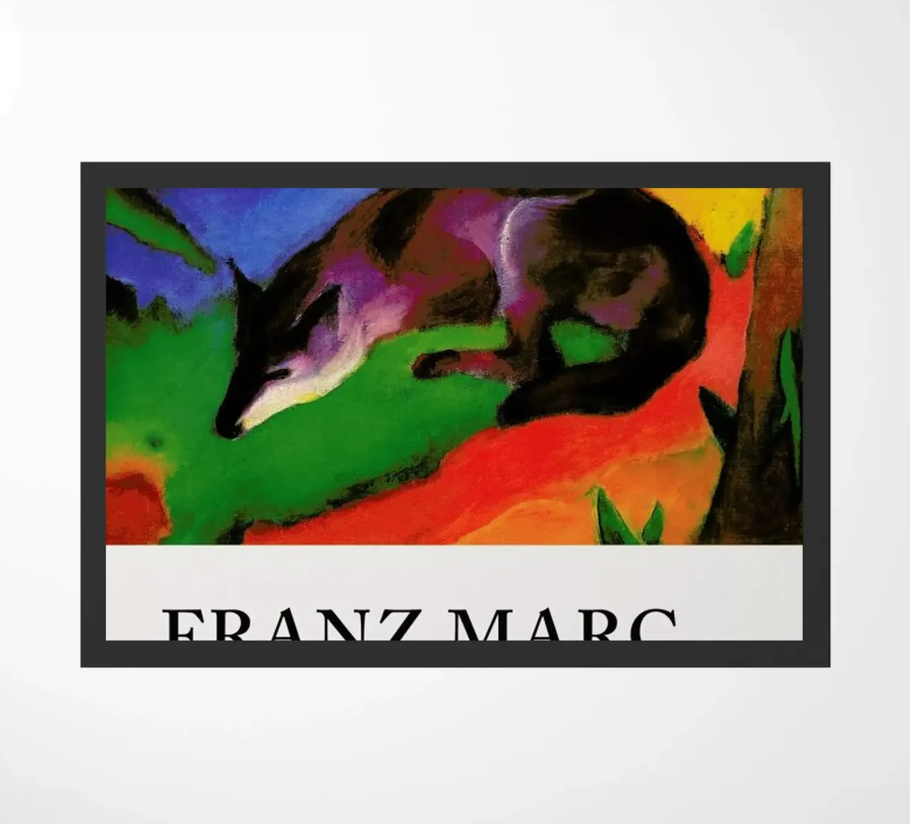 Marc - Der Fuchs zerbino da Vintage by JUNIQE