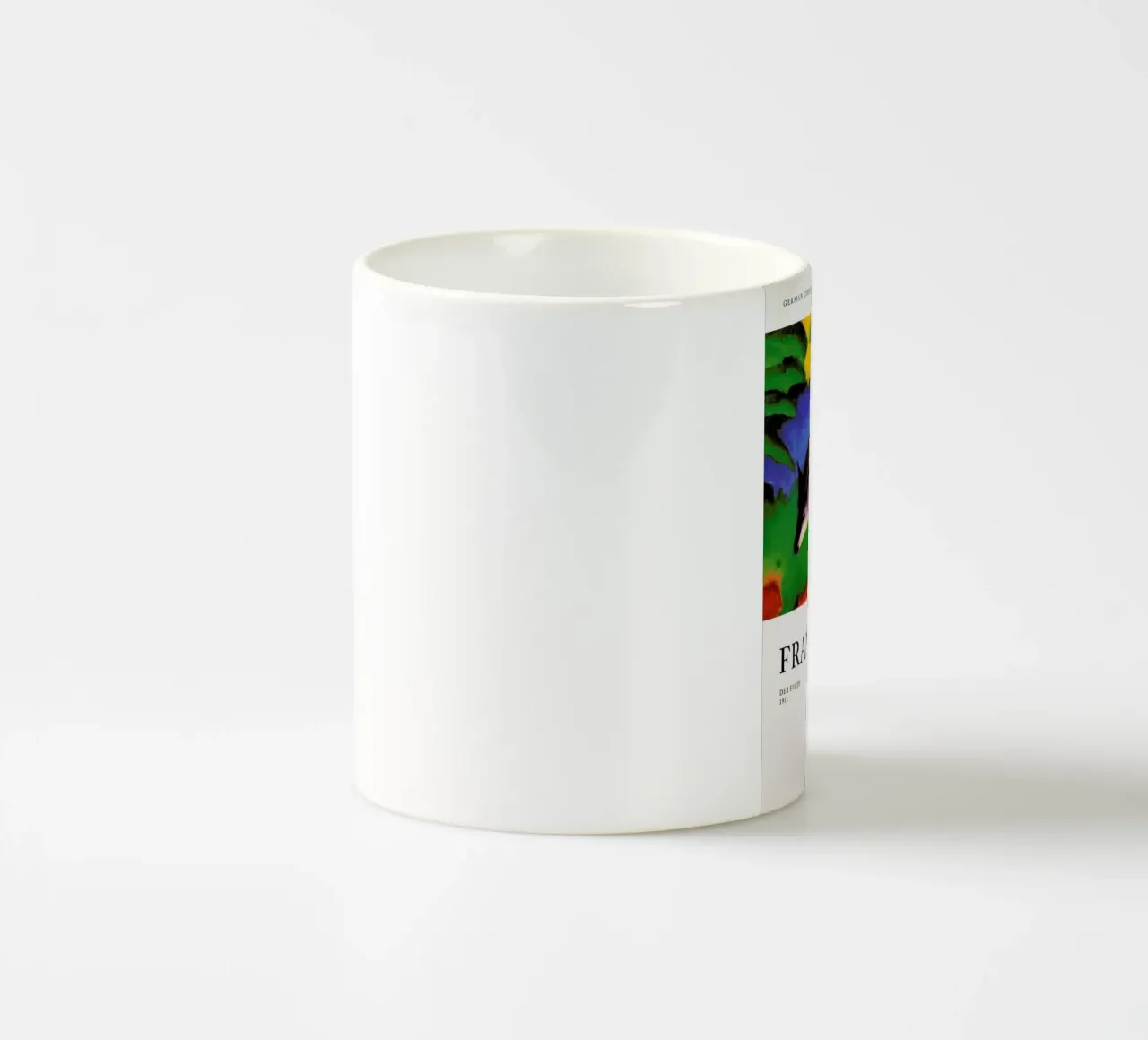 Marc - Der Fuchs tazza in ceramica da Vintage by JUNIQE
