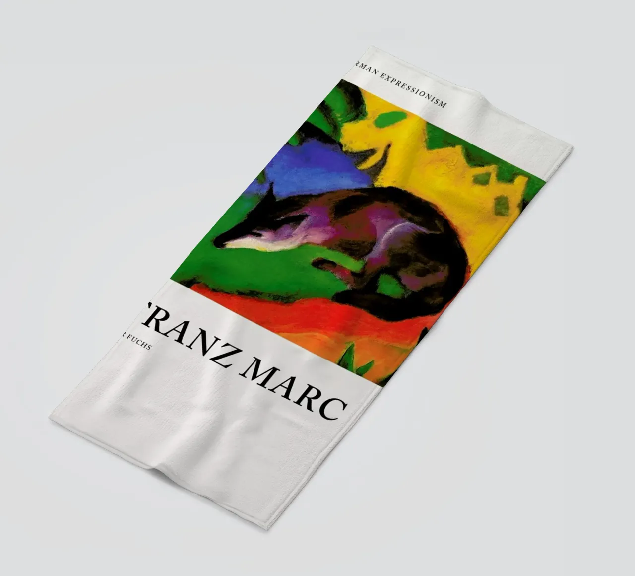 Marc - Der Fuchs telo mare da Vintage by JUNIQE