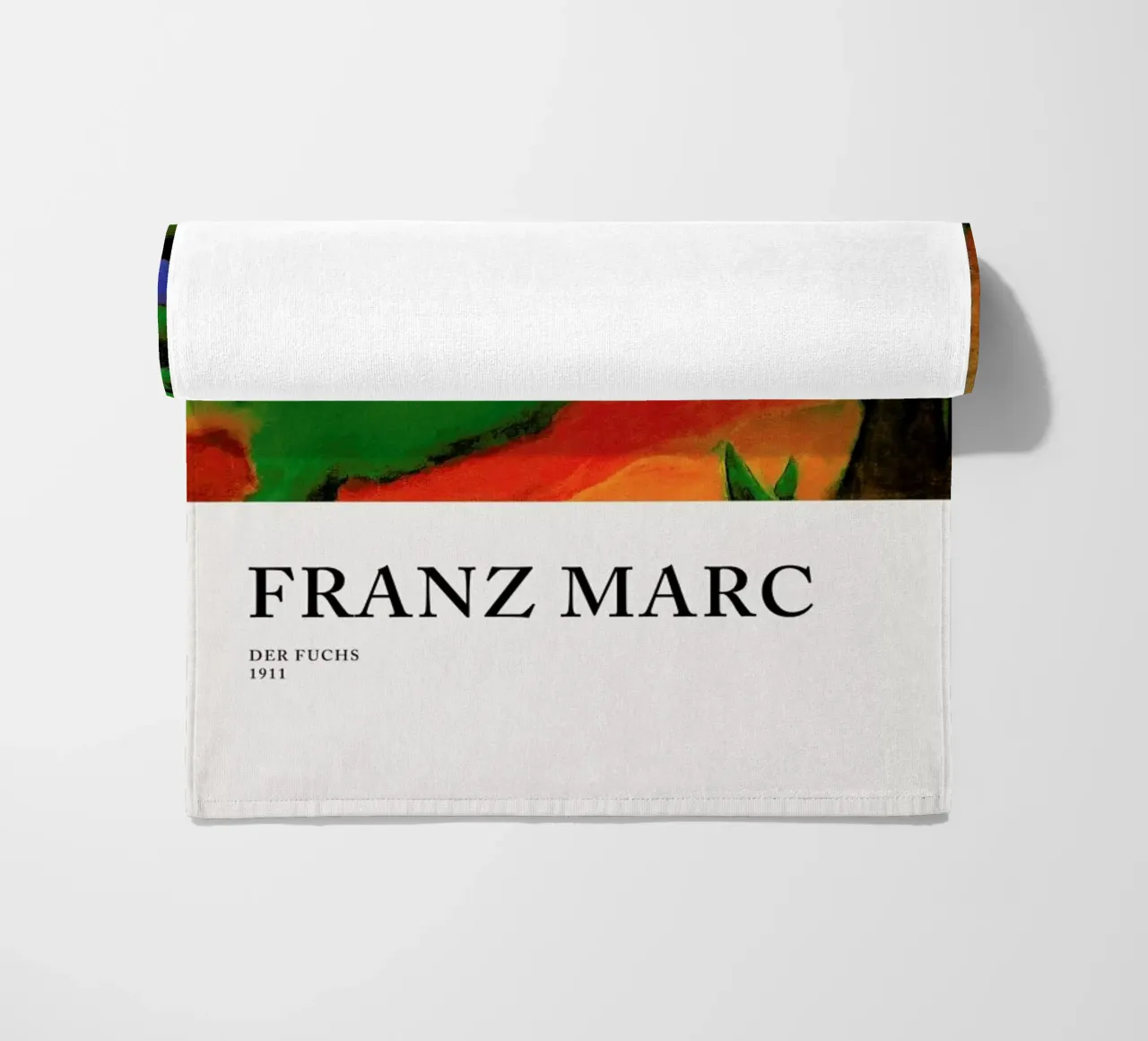 Marc - Der Fuchs telo mare da Vintage by JUNIQE