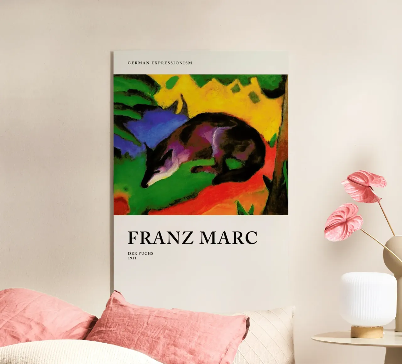 Marc - Der Fuchs plexiglass da Vintage by JUNIQE