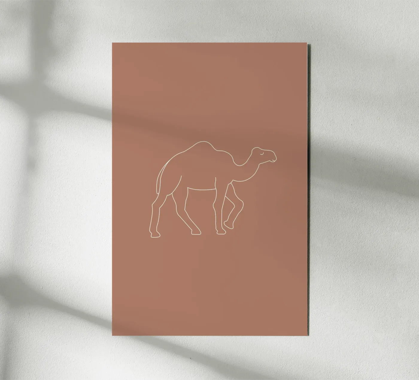 Minimal Dromedar forex plate by Trend Collection by Palmartprints
