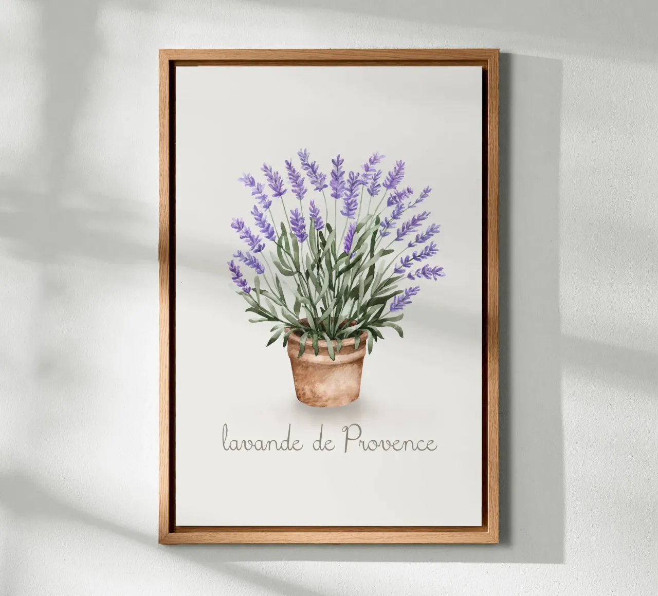 Lavande de Provence tela con Cornice a cassetta da karenmenzenbach