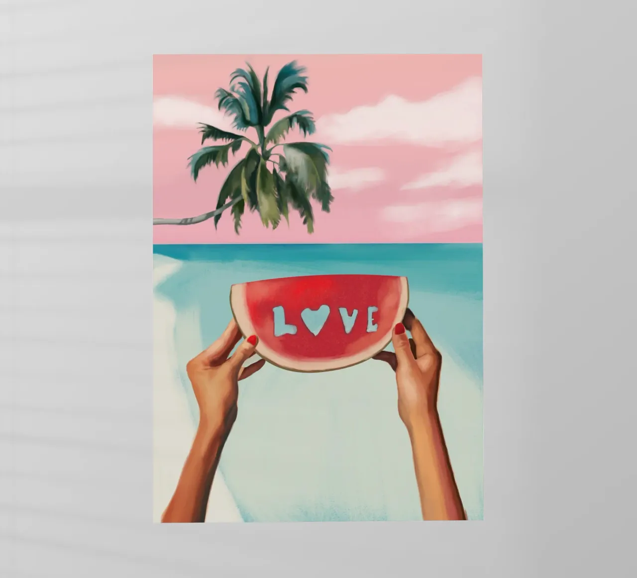 Amore tropicale pellicola backlit da Verse