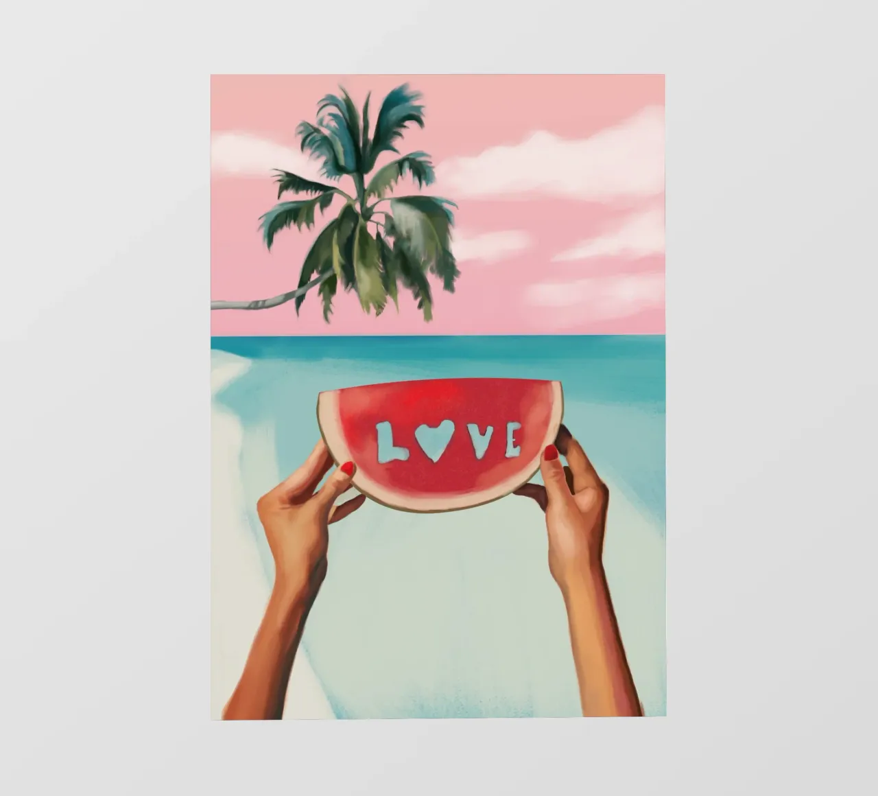 Amore tropicale pellicola backlit da Verse