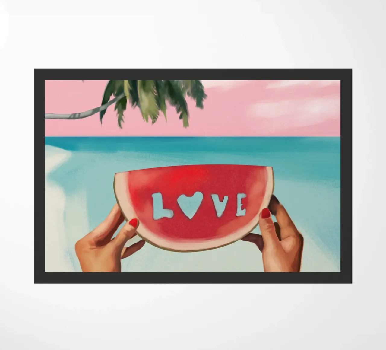Amore tropicale zerbino da Verse
