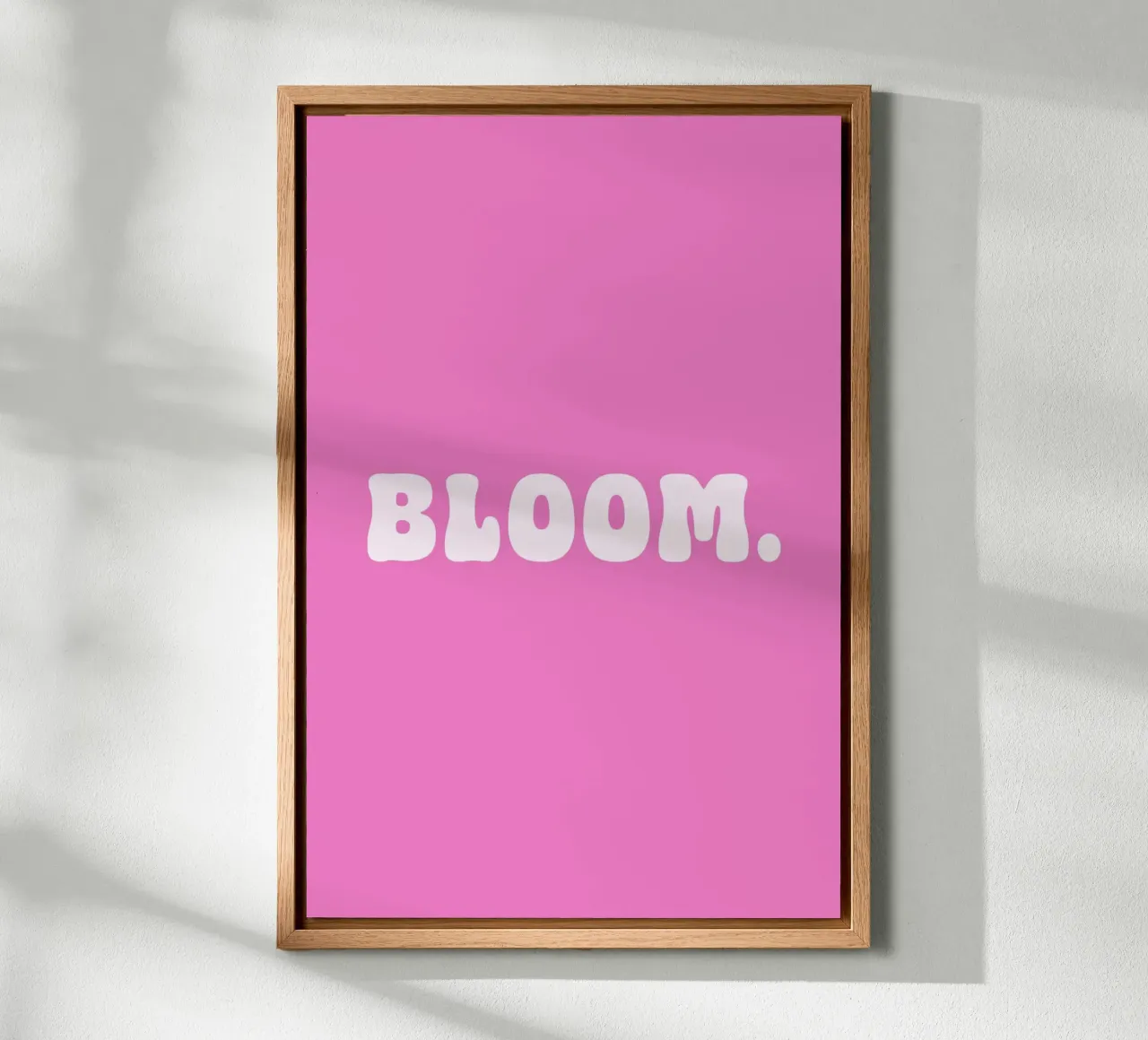 Bloom tela con Cornice a cassetta da karenmenzenbach