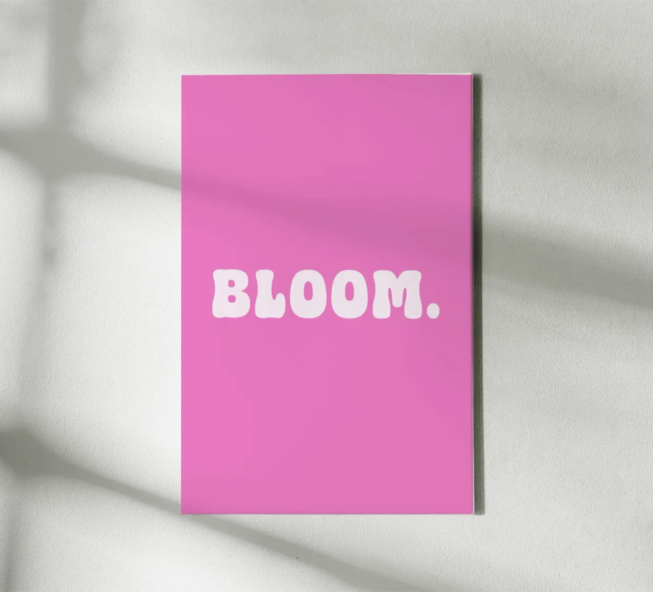 Bloom canvas by Palmartprints