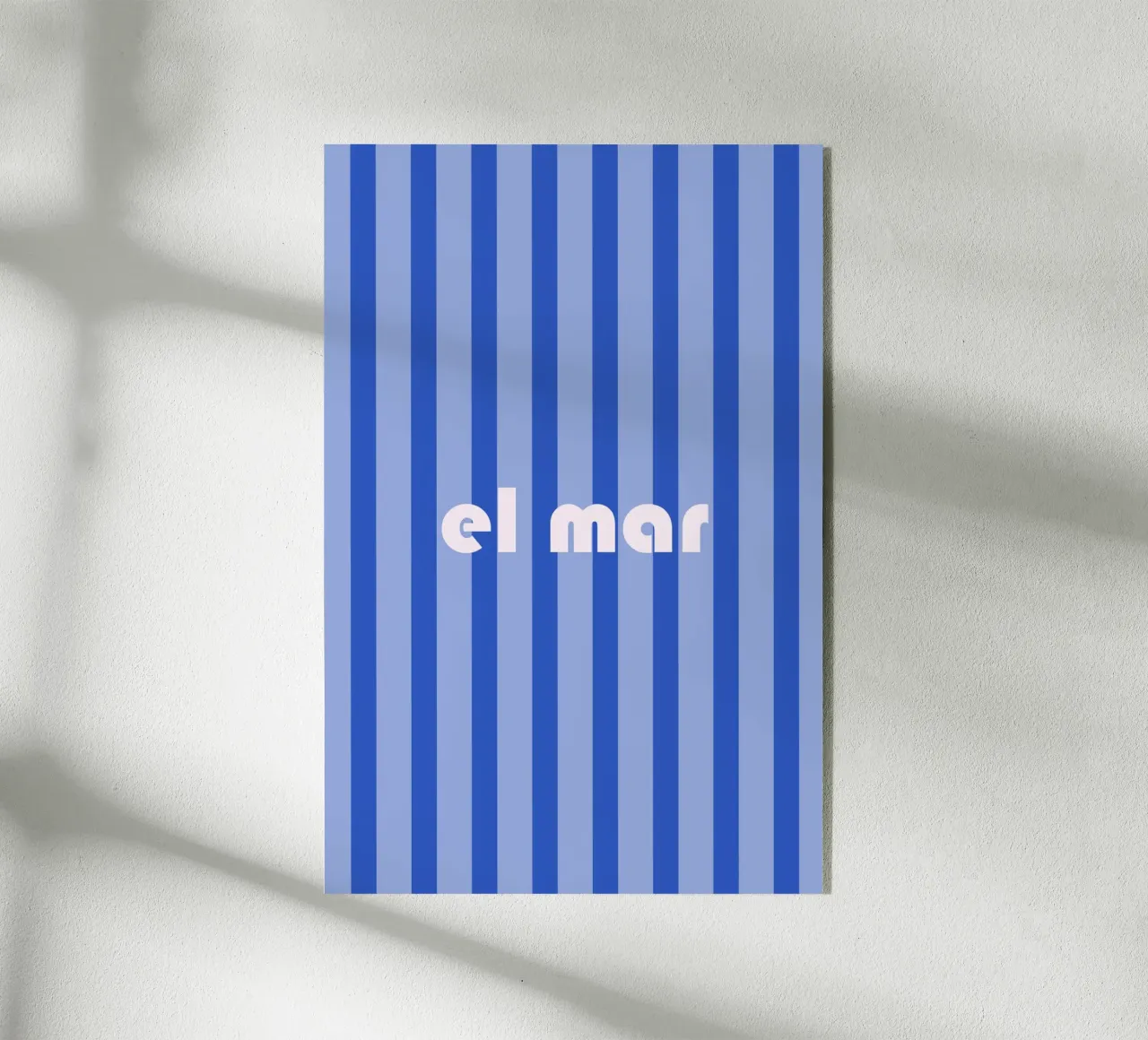 El Mar plexiglass da Palmartprints