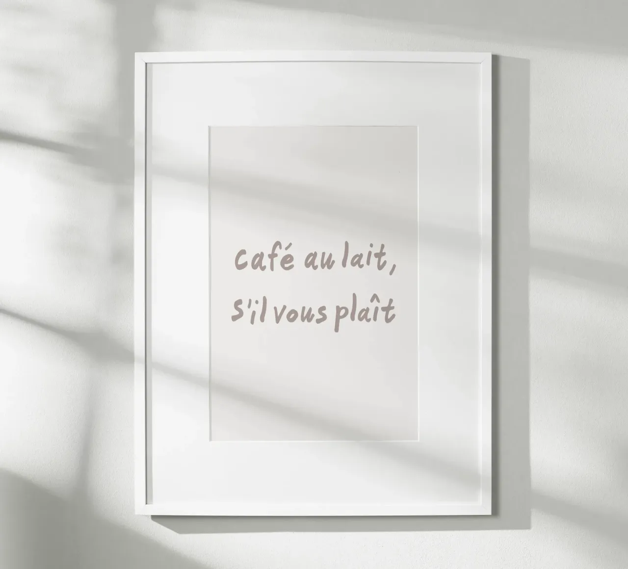 Café au lait S'il vous plait carta hahnemühle da karenmenzenbach