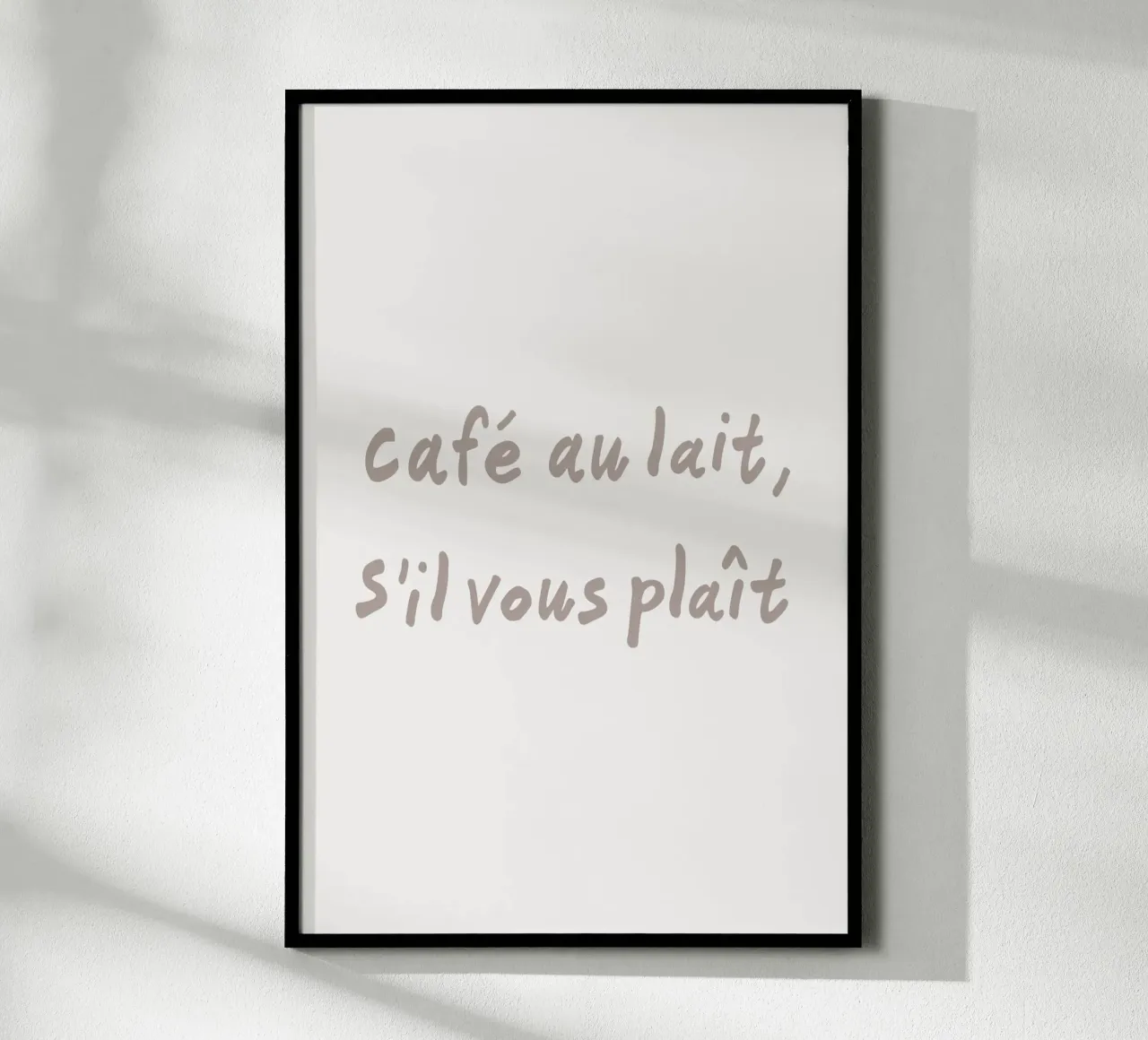 Café au lait S'il vous plait carta hahnemühle da karenmenzenbach