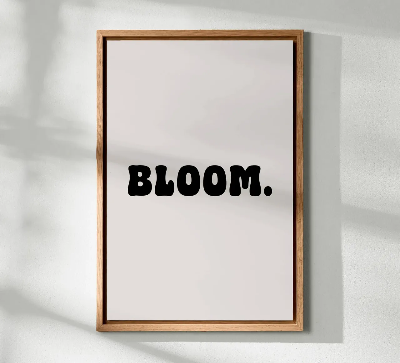 Bloom tela con Cornice a cassetta da karenmenzenbach