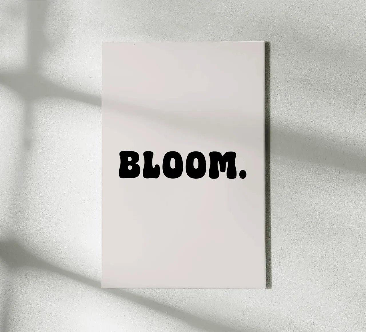 Bloom tela con Cornice a cassetta da karenmenzenbach