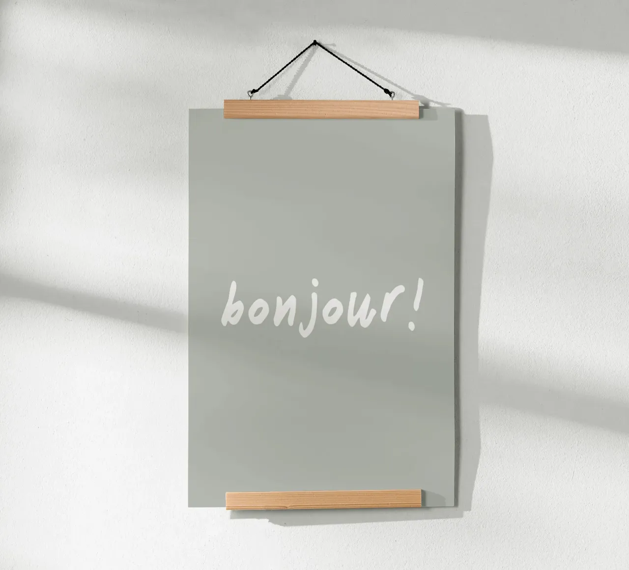 Bonjour poster da Palmartprints