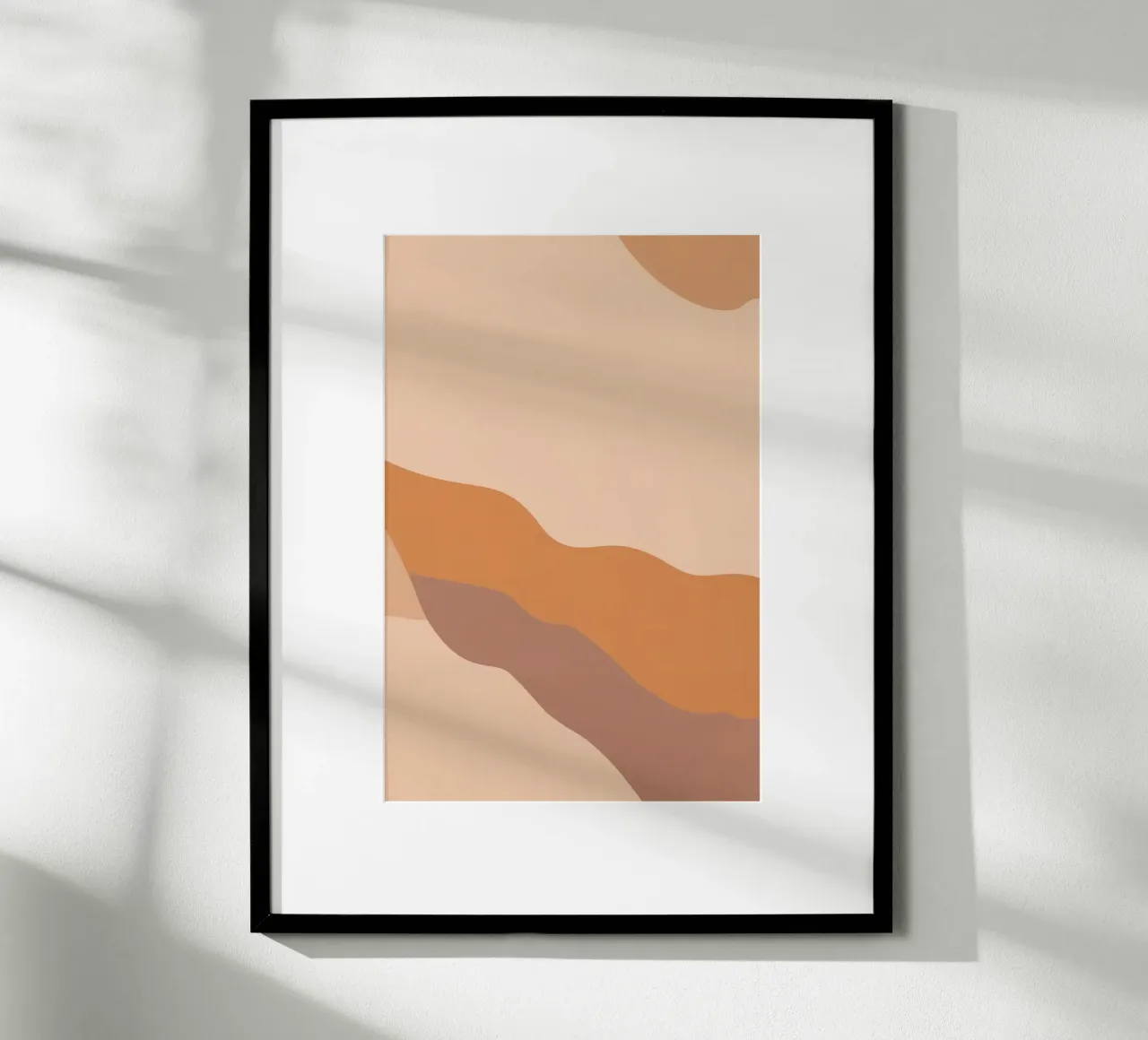 Desert Shapes 3 Hahnemühle von karenmenzenbach