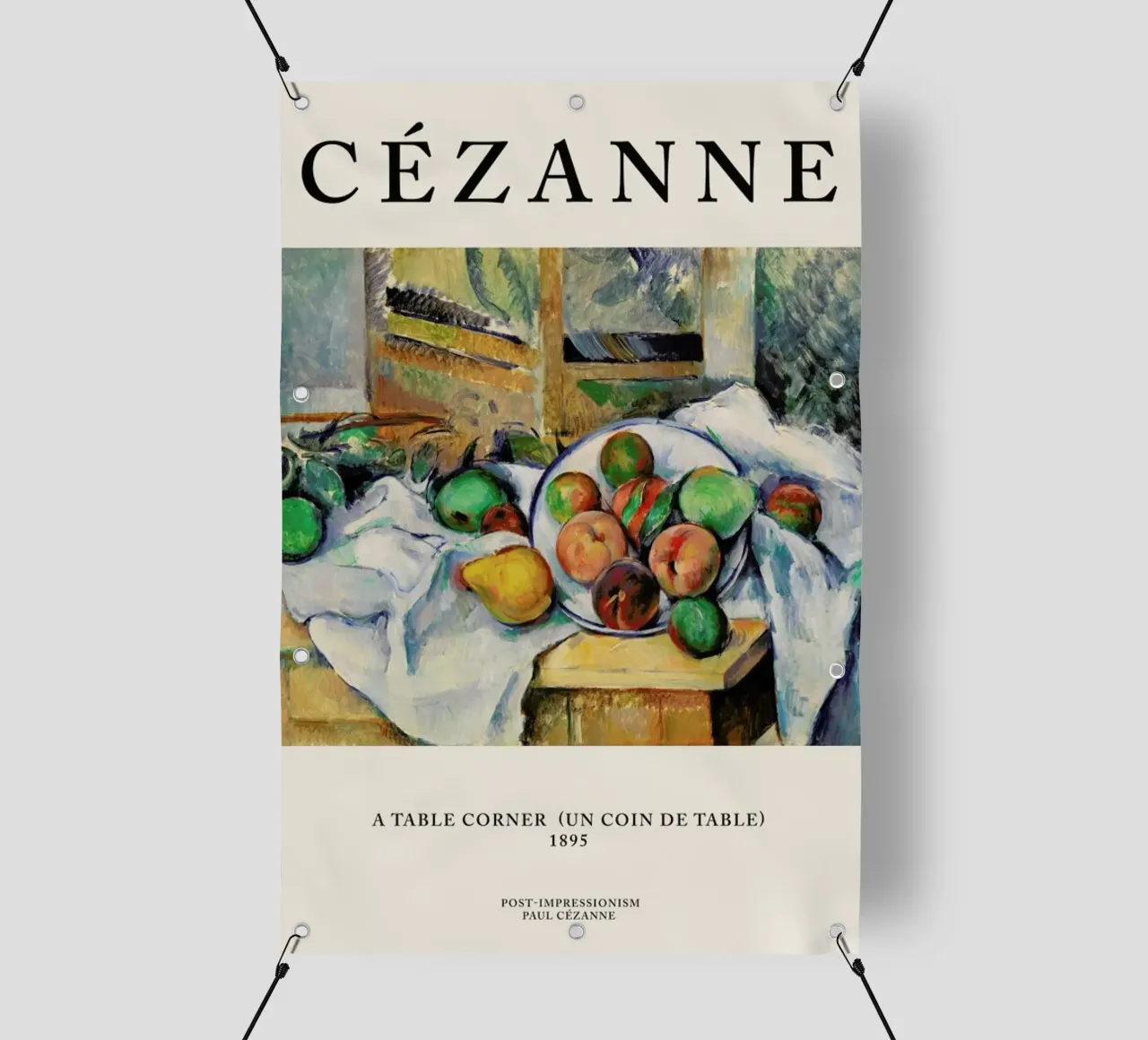 Cézanne - A Table Corner telo in pvc da Vintage by JUNIQE