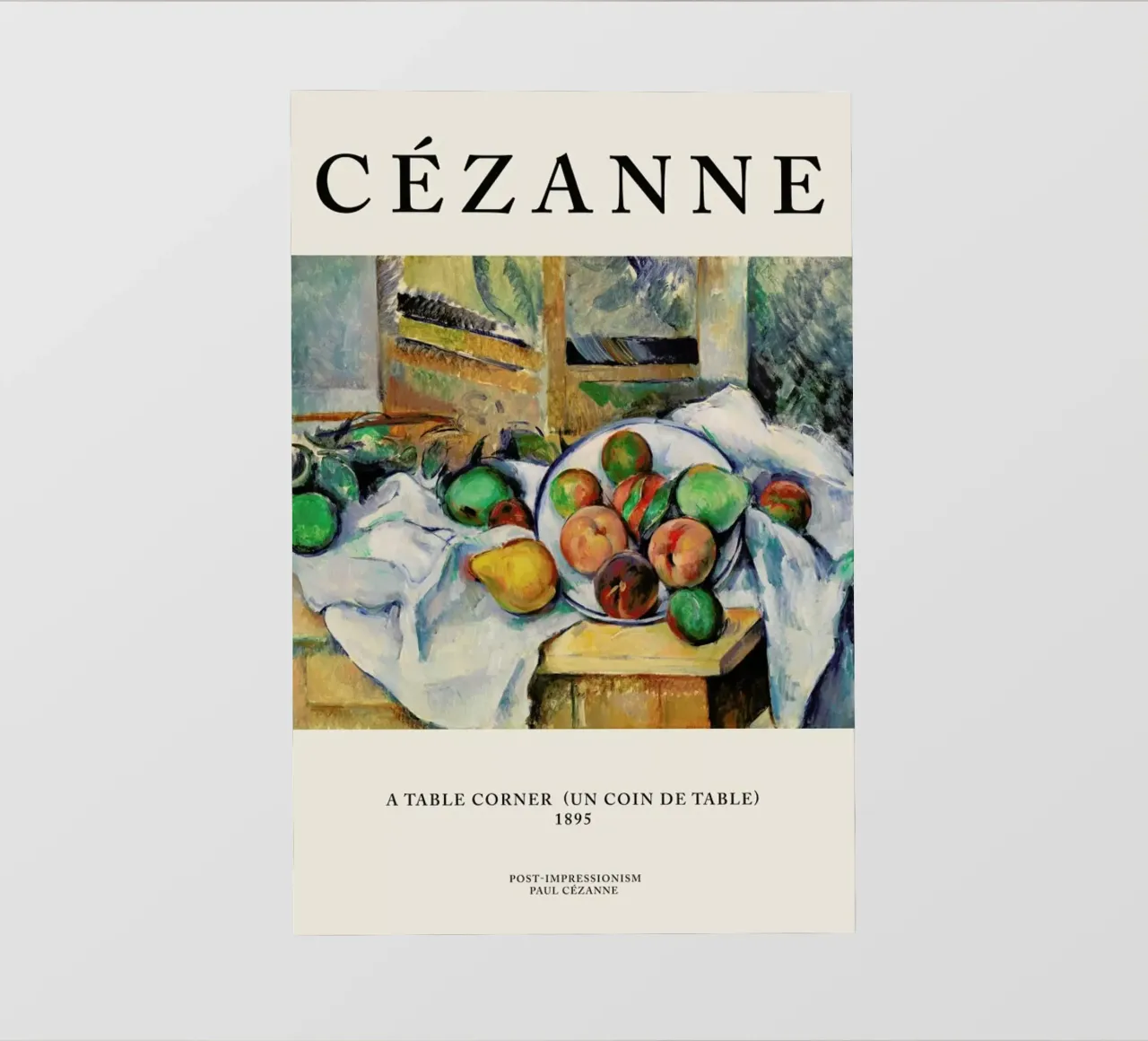 Cézanne - A Table Corner telo in pvc da Vintage by JUNIQE