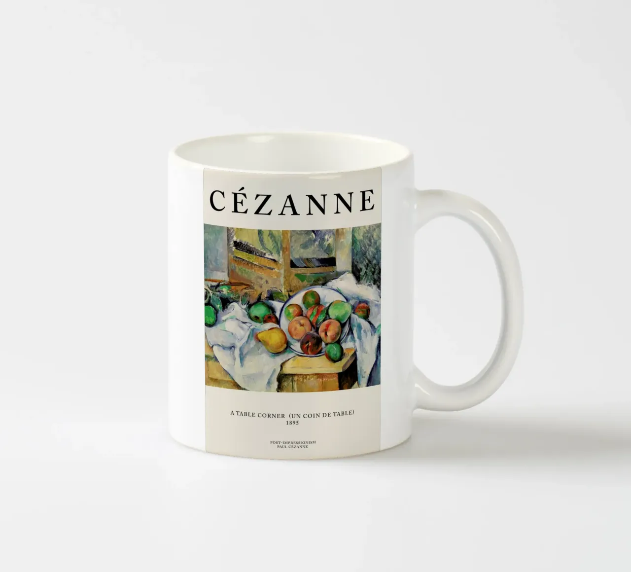 Cézanne - A Table Corner tazza in ceramica da Vintage by JUNIQE