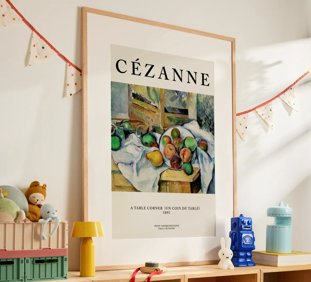 Cézanne - A Table Corner hahnemühle de Vintage by JUNIQE