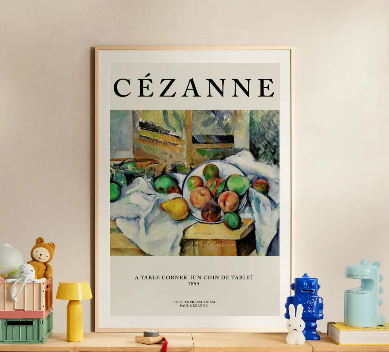 Cézanne - A Table Corner hahnemühle de Vintage by JUNIQE