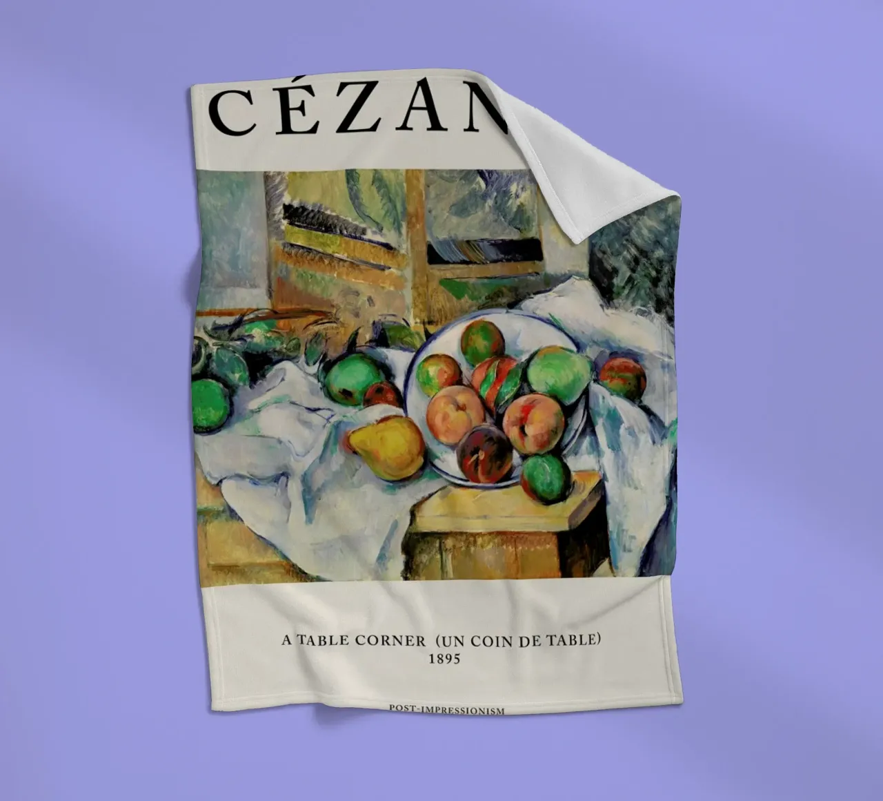 Cézanne - A Table Corner coperta in pile da Vintage by JUNIQE