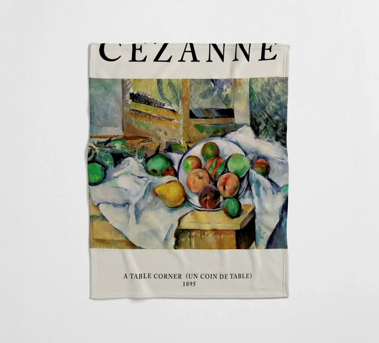 Cézanne - A Table Corner coperta in pile da Vintage by JUNIQE