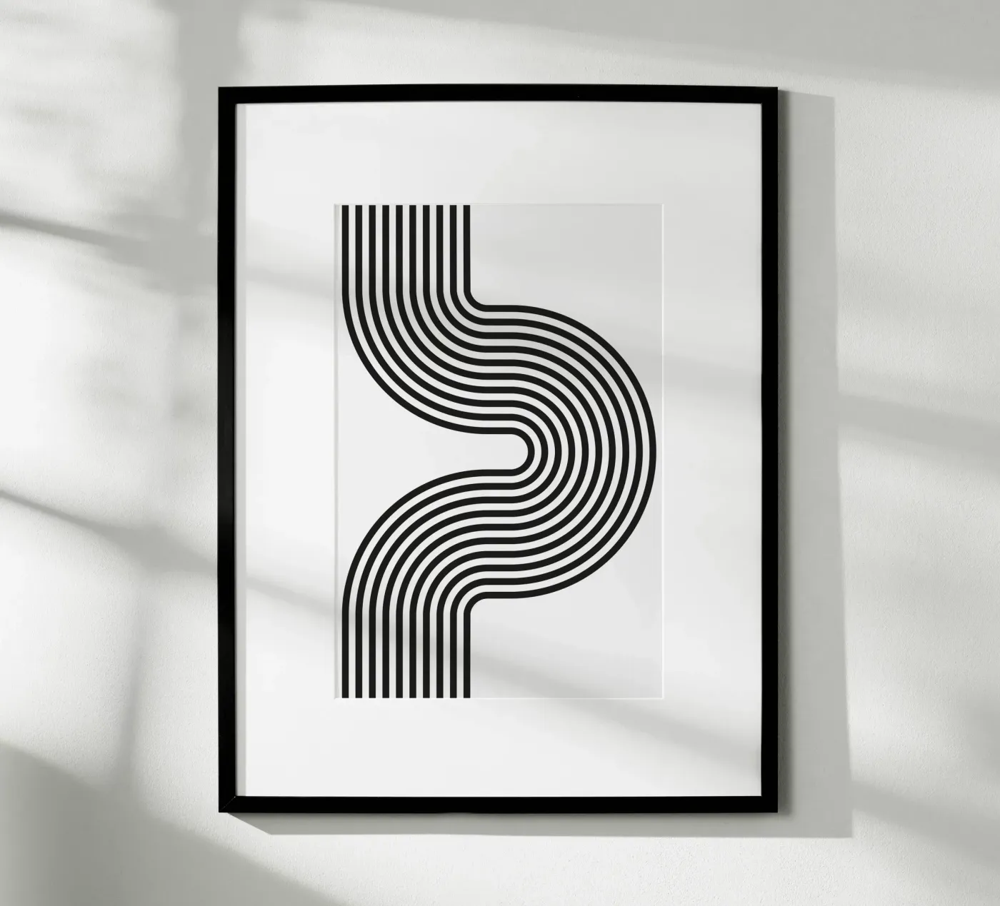 Retro Lines poster da Trend Collection by Palmartprints